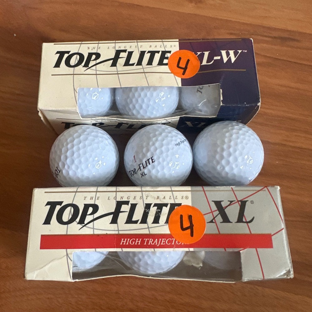 Top Flite XL W XL High Trajectory Golf Balls 9‎ Pack